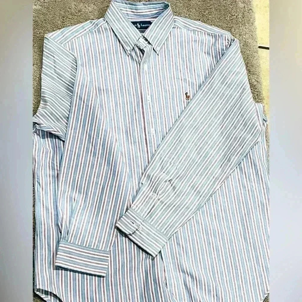 Ralph Lauren long sleeve shirt 16 1/2 34/35